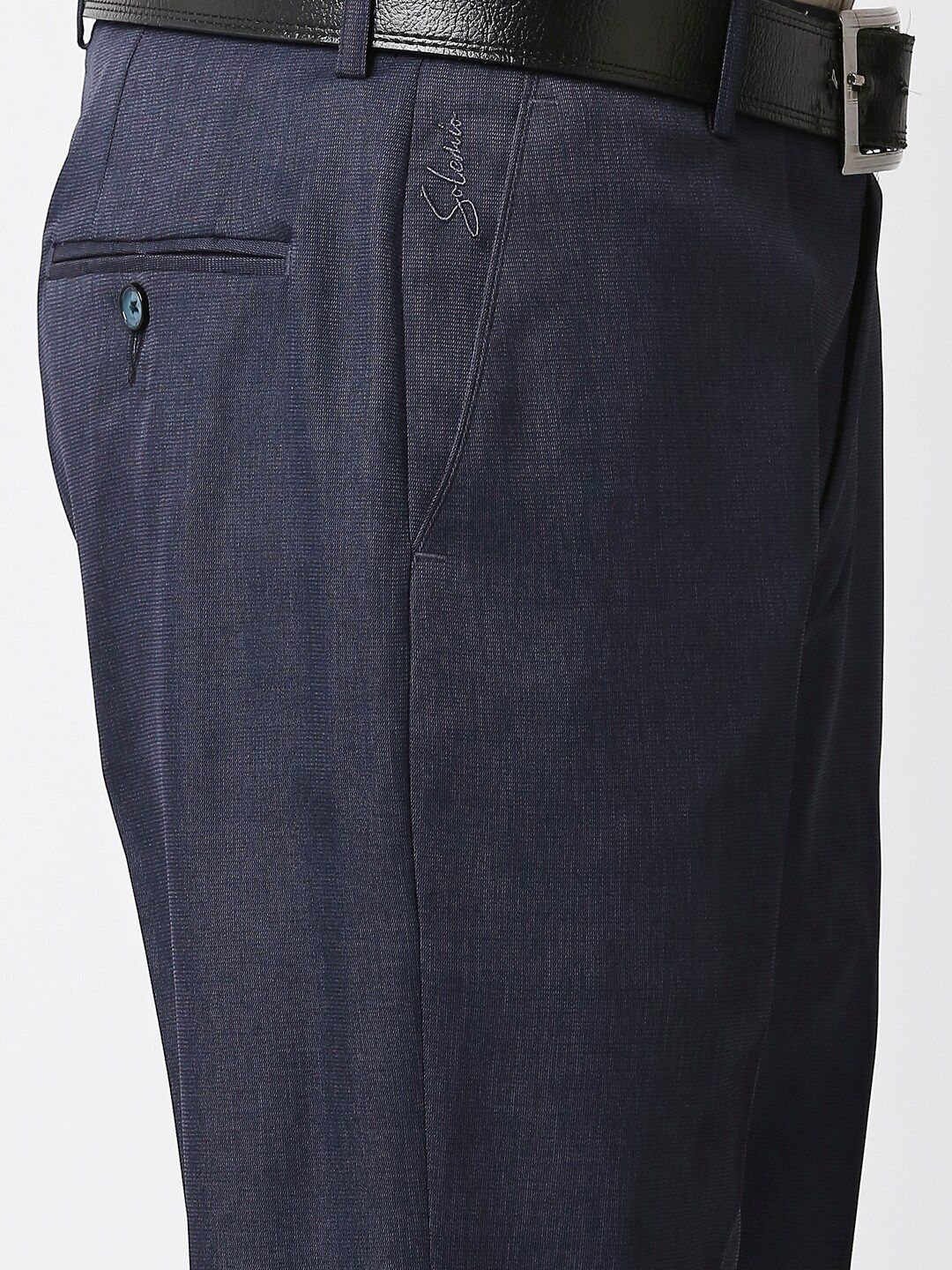  Solemio Men Formal Trousers