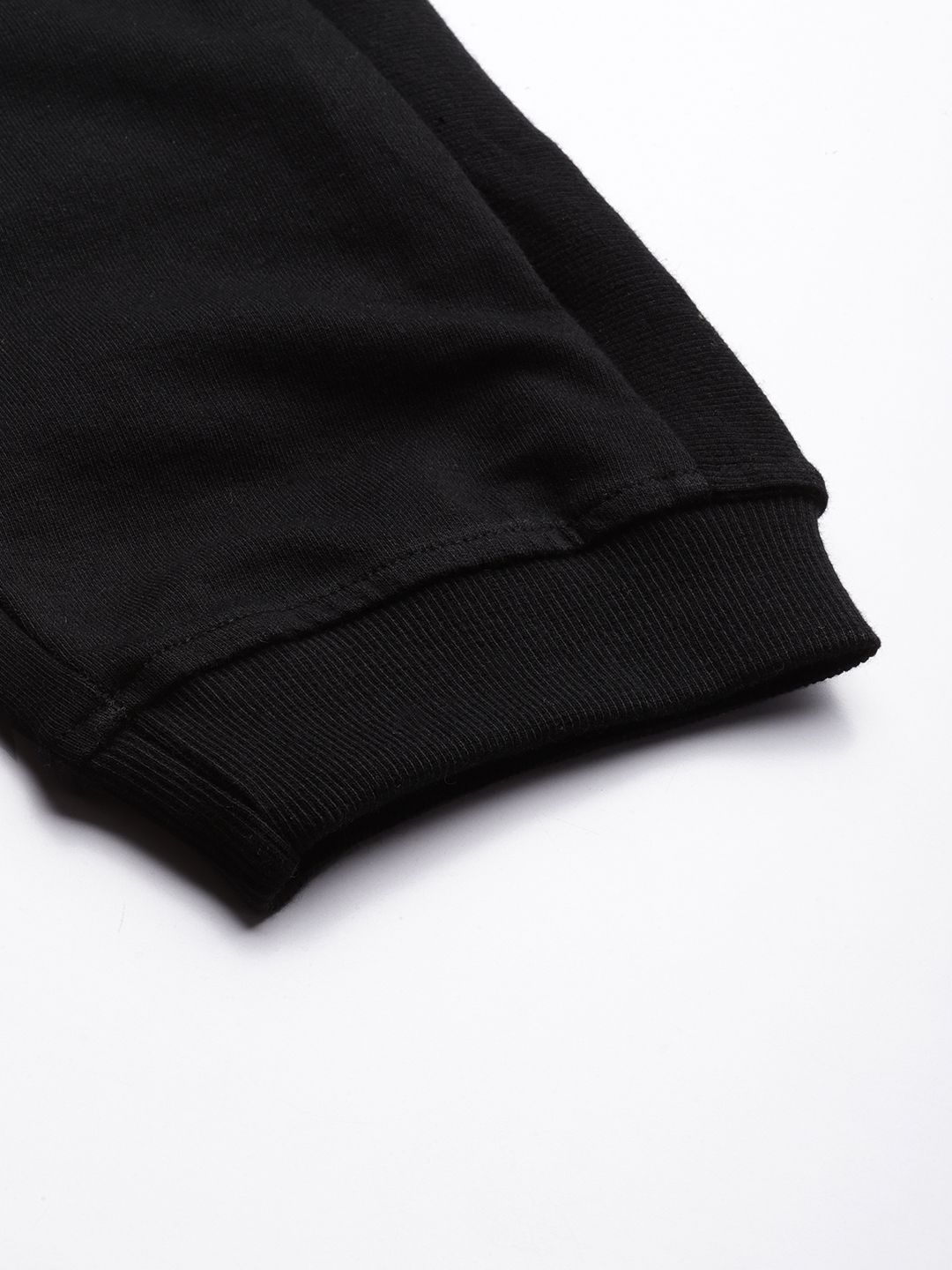  WROGN Men Black Solid Slim Fit Joggers