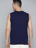  HRX By Hrithik Roshan Men Navy Blue Printed Sweatshirt