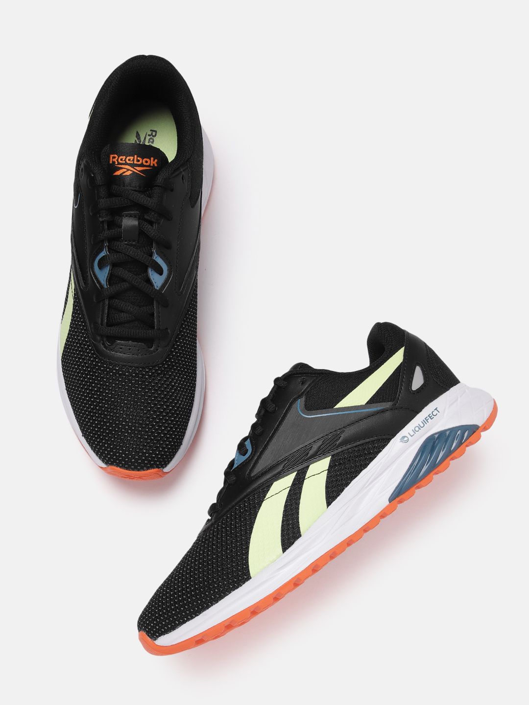  Reebok Men Woven Design Liquifect 90 2 Running Shoes