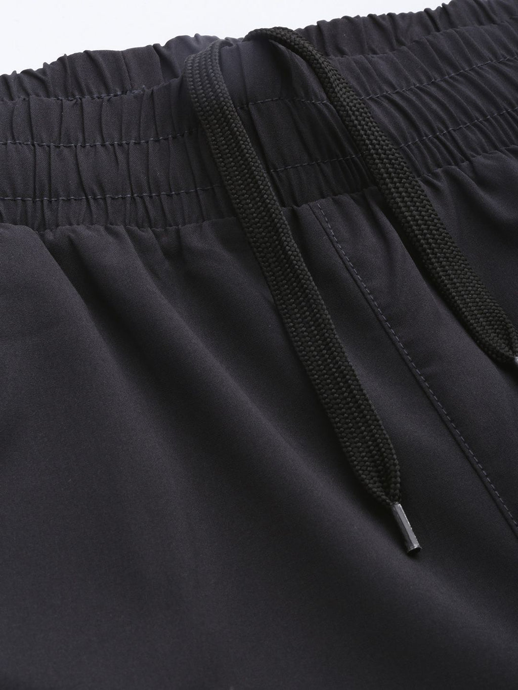  HRX By Hrithik Roshan Men Jet Black & Anthracite Colourblock Slim Fit Rapid-Dry Antimicrobial Training Track Pants
